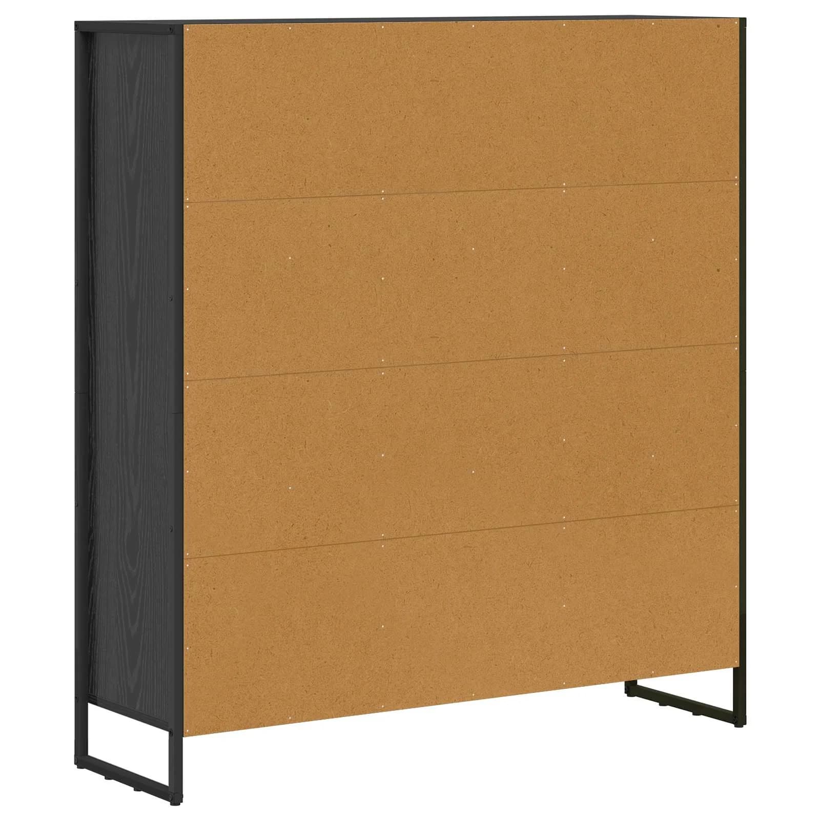 Knjigovni omar 99,5 x 30 x 108 cm Inženirski les Črna Orehovina - slika 8