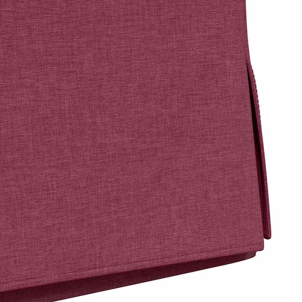 Jedilni stoli 2 kos blago vinsko rdeča 57 x 67 x 98 cm - slika 9
