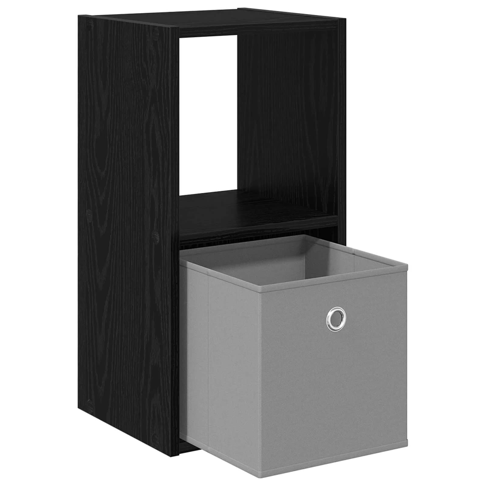 Nočna omarica Črna Orehovina 30,5 x 27 x 59,5 cm Inženirski les - slika 5