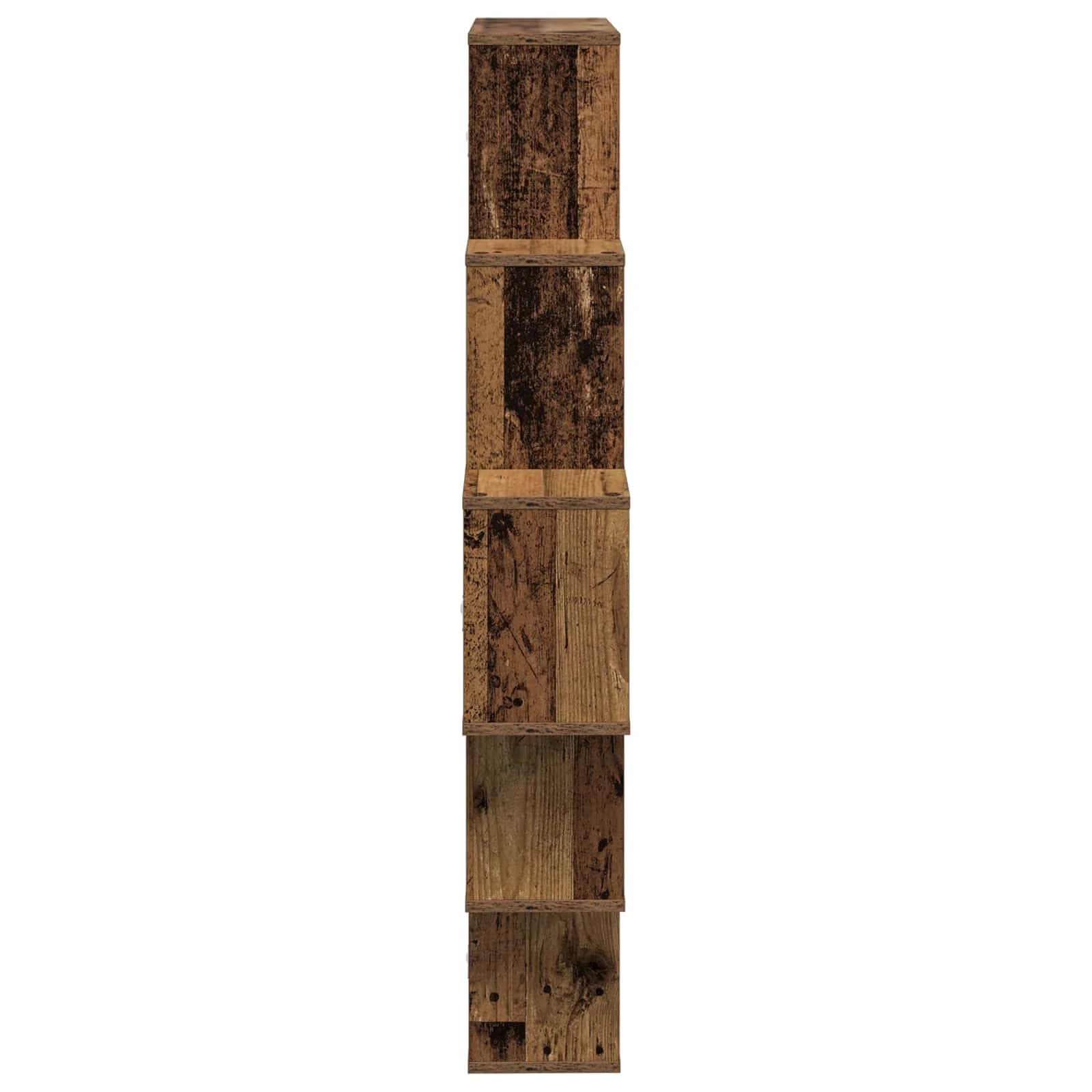 Stenska polica Star les 120 x 20 x 136 cm Inženirski les - slika 5