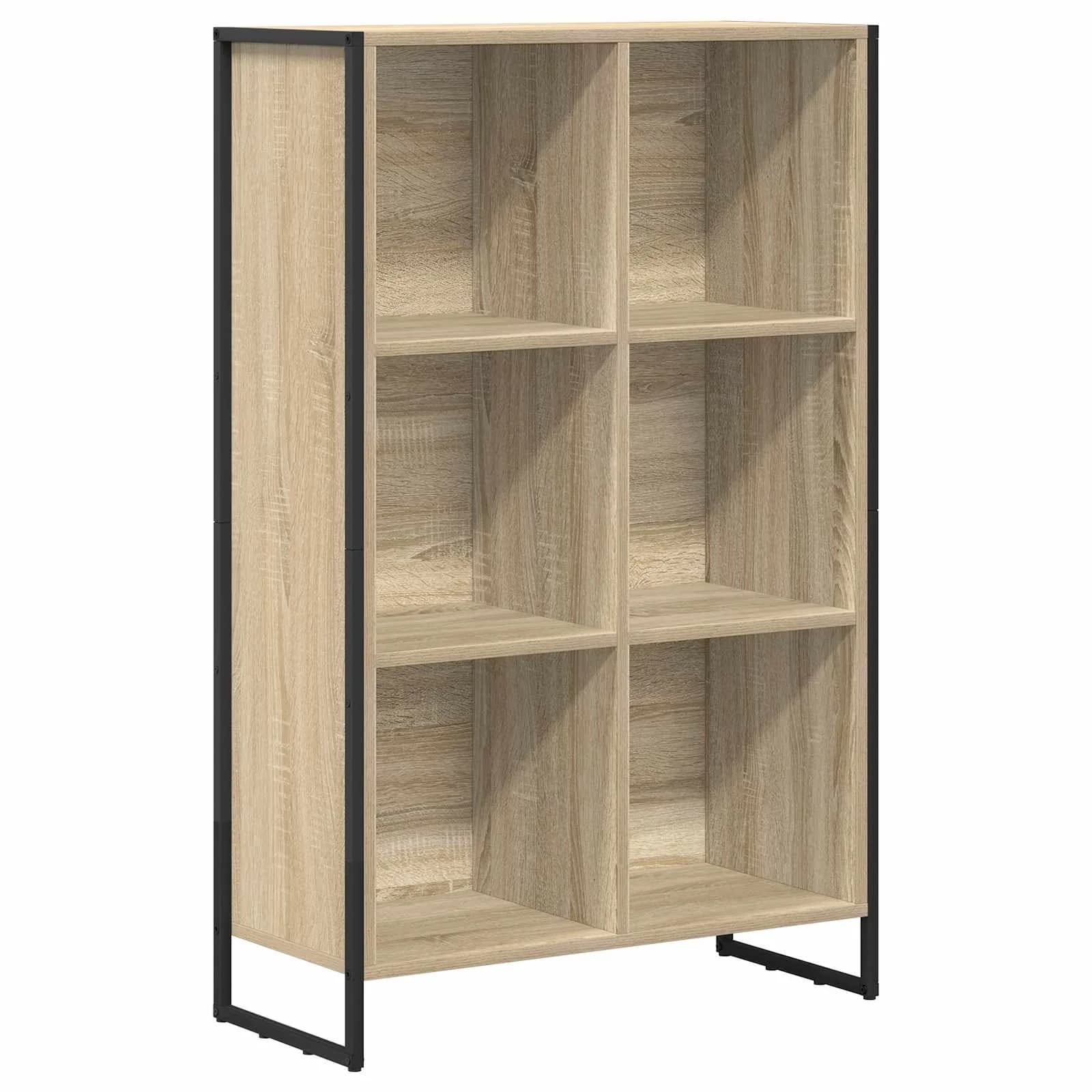 Knjigovni omar 99,5 x 30 x 108,5 cm Inženirski les Sonoma - slika 2