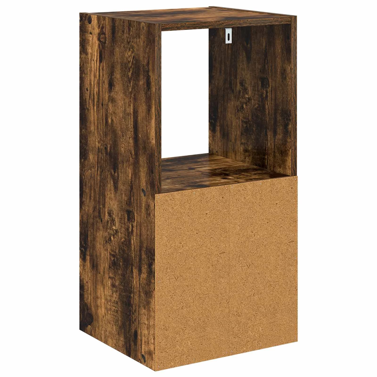 Nočna omarica Dimljeni oreh 35 x 32 x 68,5 cm Inženirski les - slika 8