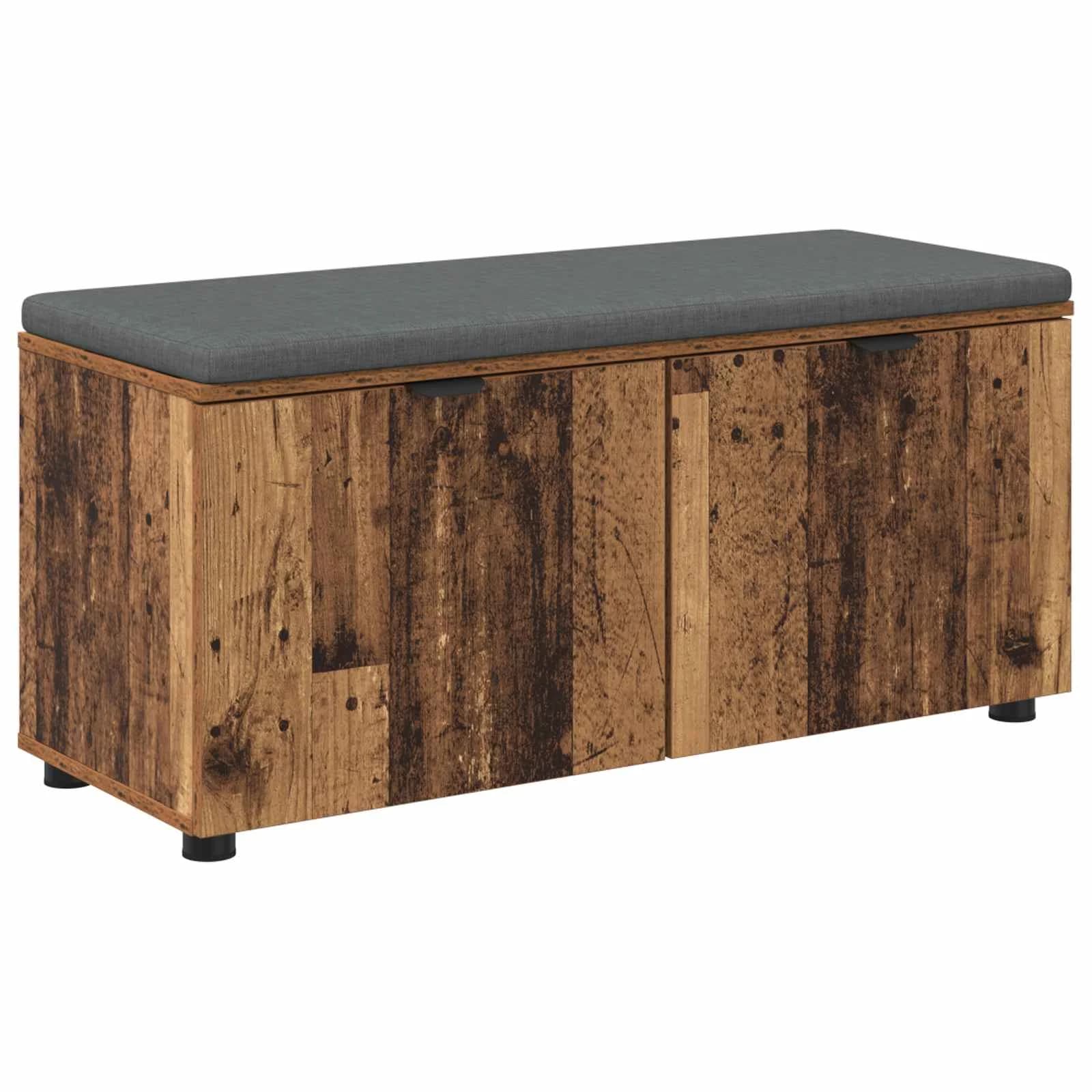 Haldna klop Star les 100 x 38 x 46 cm Oblikovan Les in Tkanina - slika 2