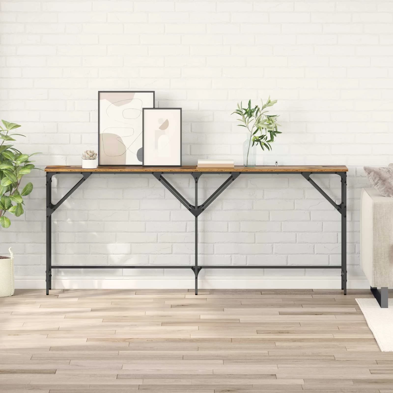 Konzolna miza Star les 180 x 30 x 75 cm Inženirski les