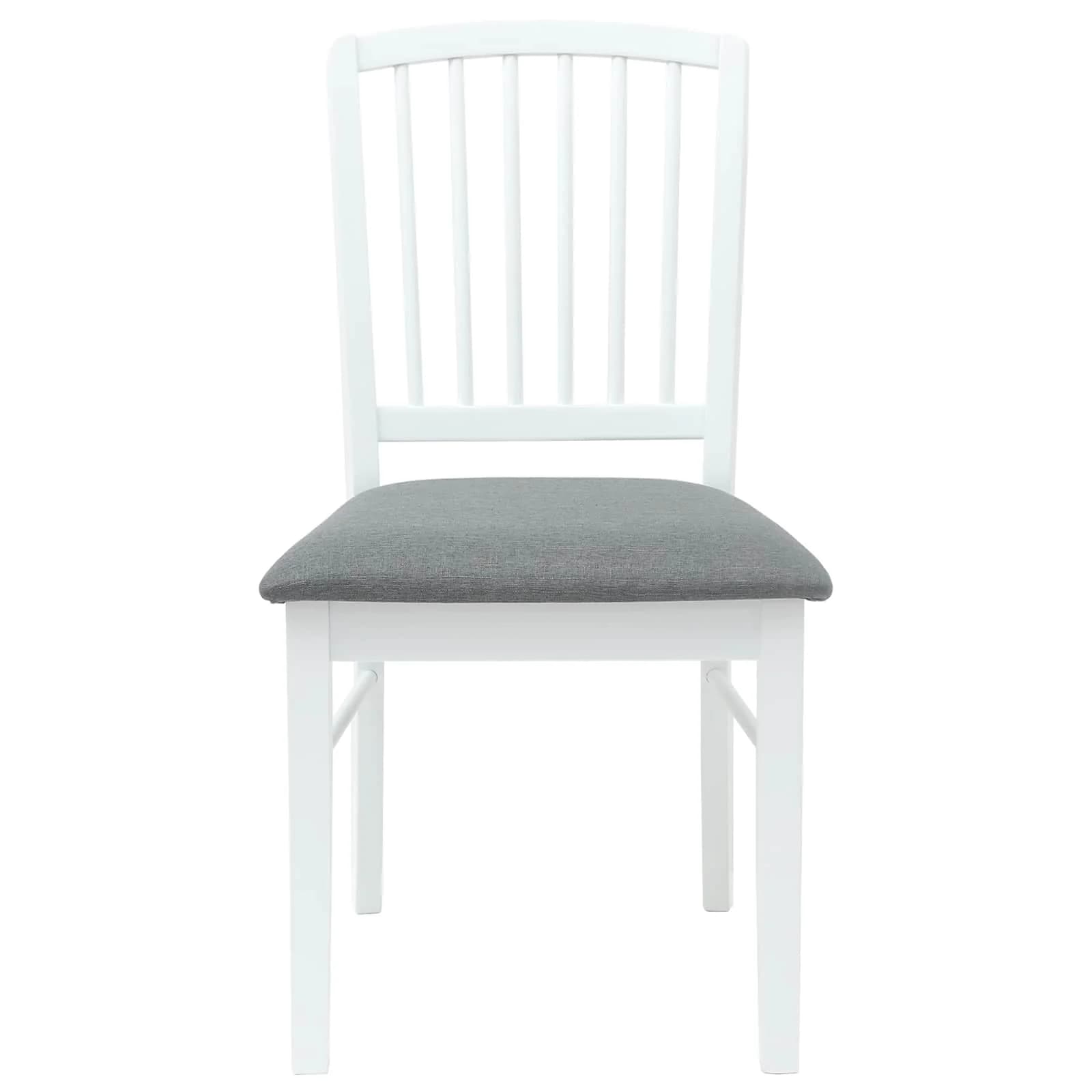 Jedilni stoli 2 kos Masivno gumovo les Bela 50 x 52,5 x 91 cm - slika 5