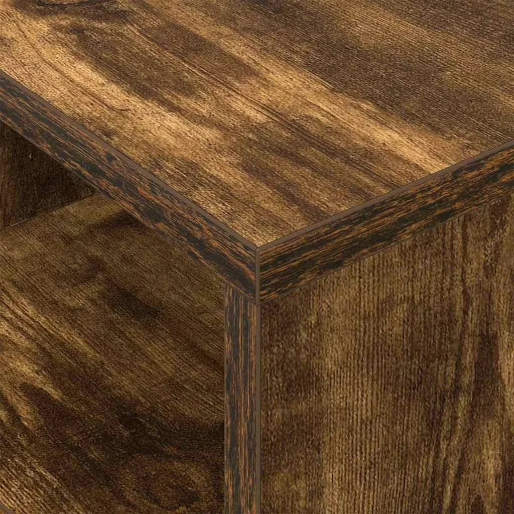 Stranska miza 2 kos Dimljeni oreh 30,5 x 30 x 45 cm - slika 9