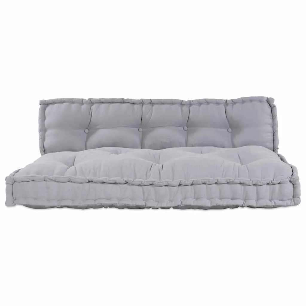 Blazina za paletni kafi 2 kos Blago Siva 120 x 80 x 38 cm - slika 4