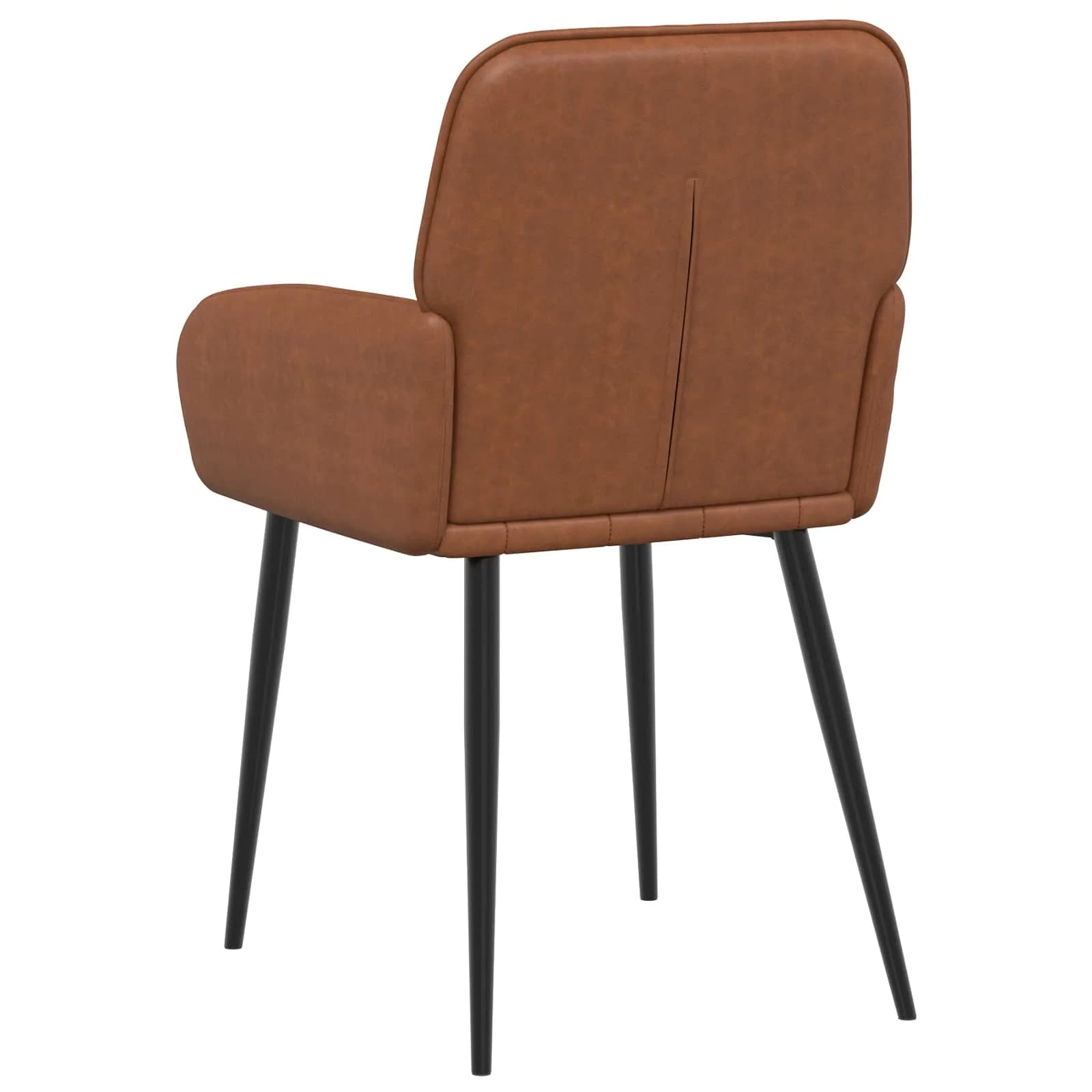 Jedilni stoli 6 kos Umetno usnje Rjava 57 x 50 x 85 cm - slika 5