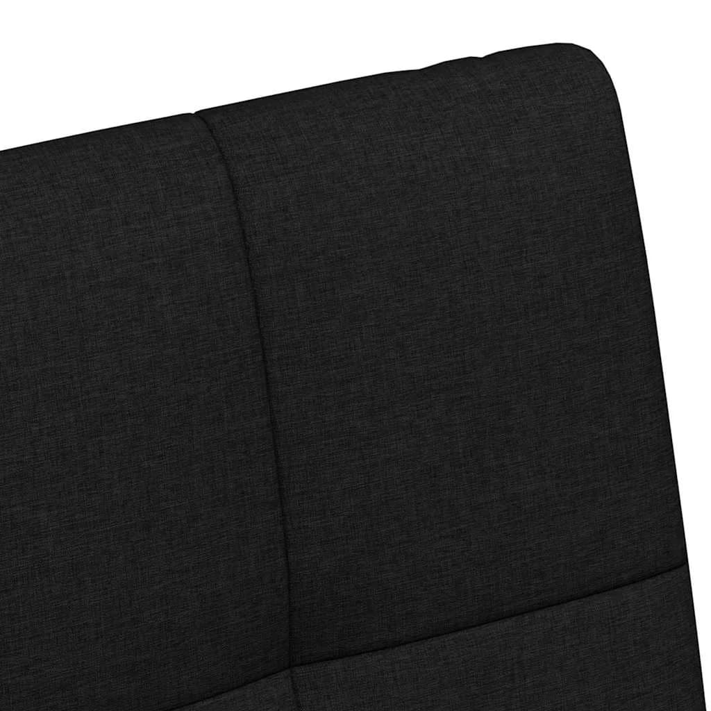Jedilni stoli s kolesi 2 kos blago Črna 58 x 65 x 94 cm - slika 8