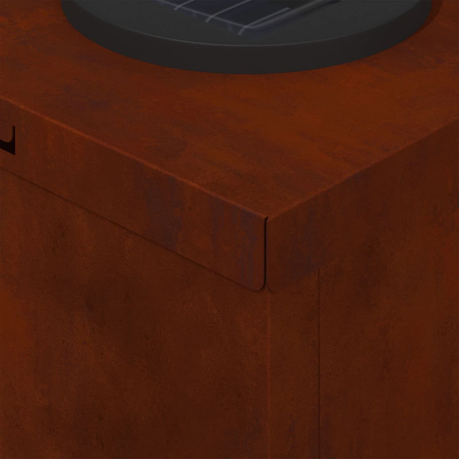 Solarno LED svetilo za pot 2 kos Toplo bela 18 x 18 x 80 cm - slika 11