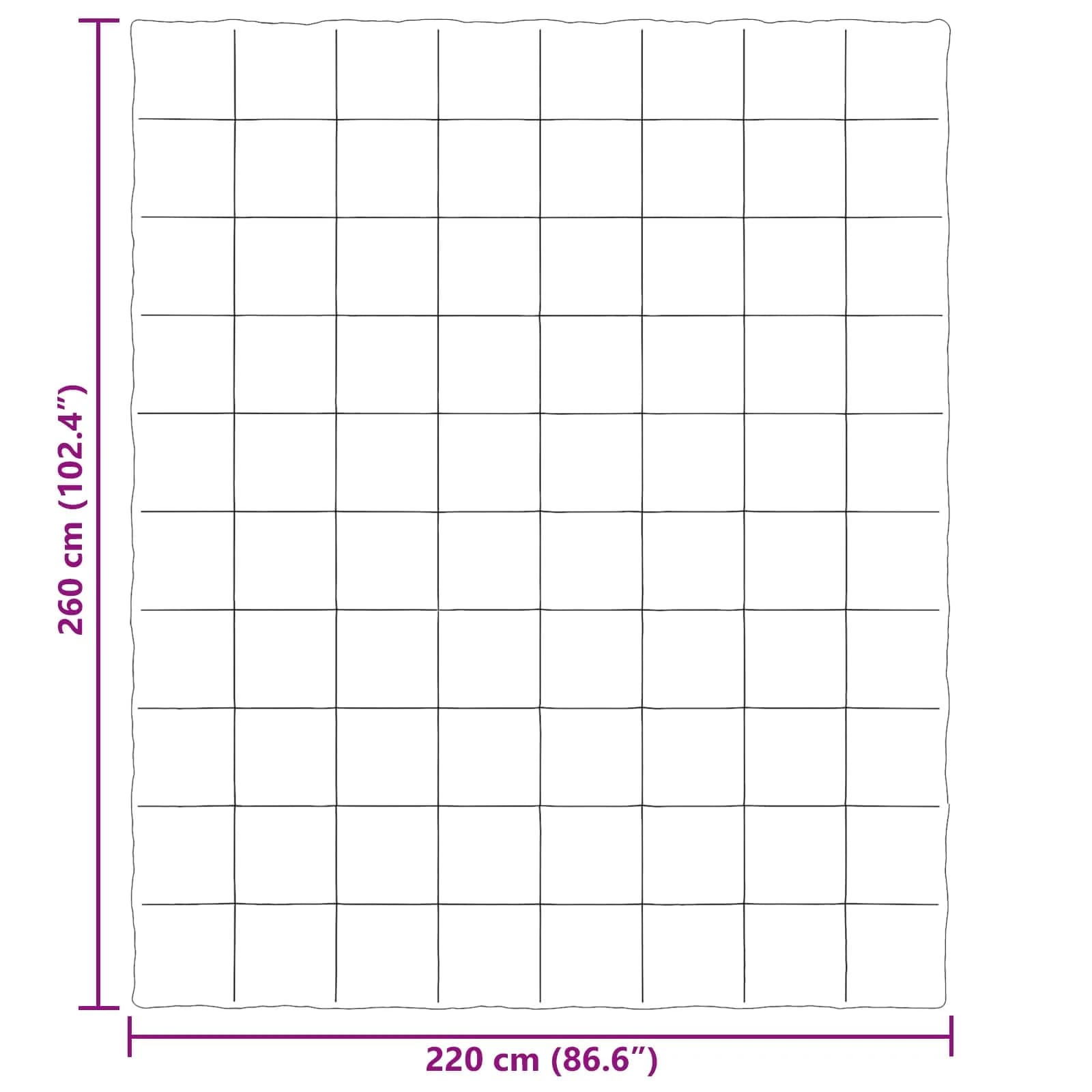 Zimska posteljnina Temno modra 220 x 260 cm Mikrovlakna - slika 10