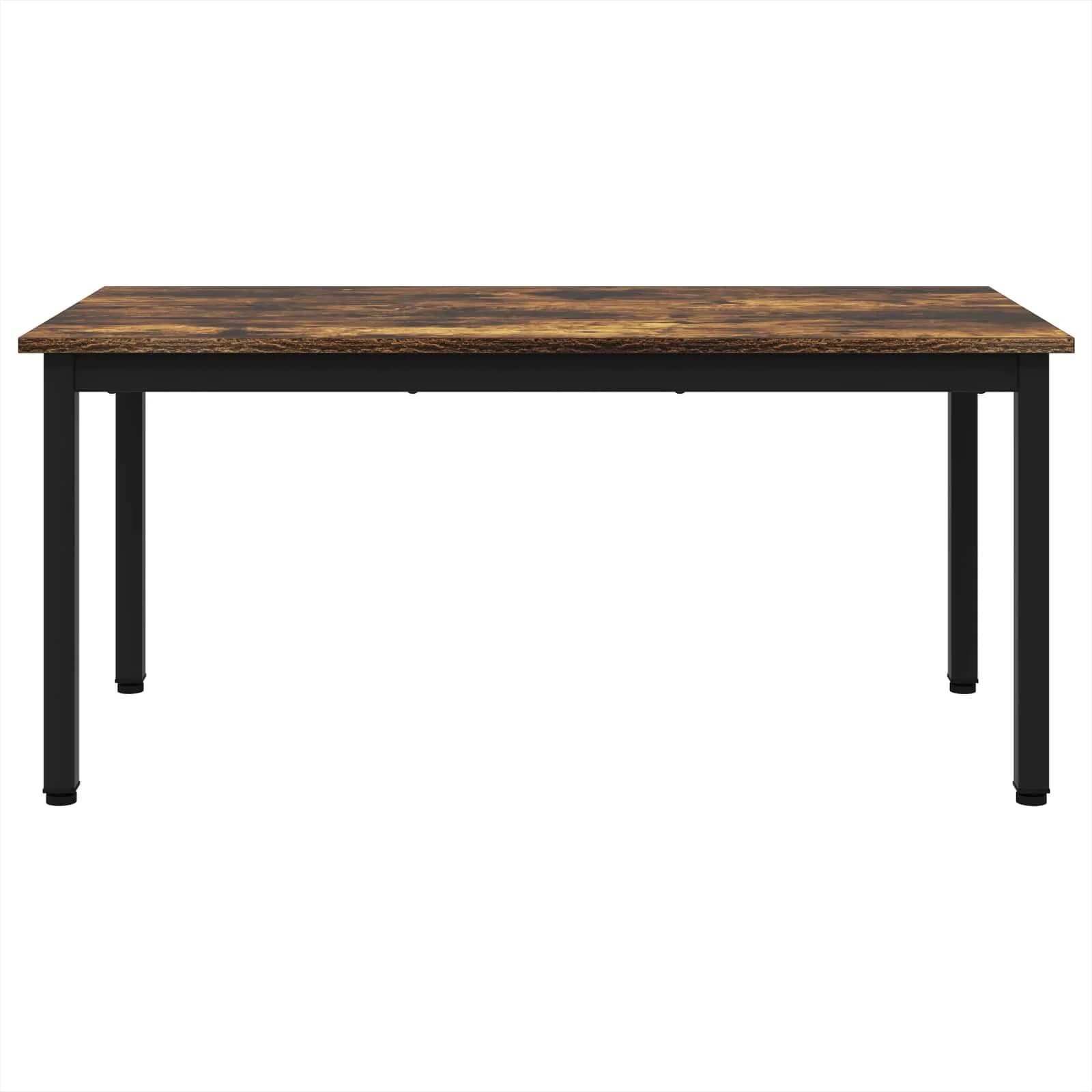 Klubska miza Dimni hrast 100 x 50 x 45 cm Inženirski les - slika 5