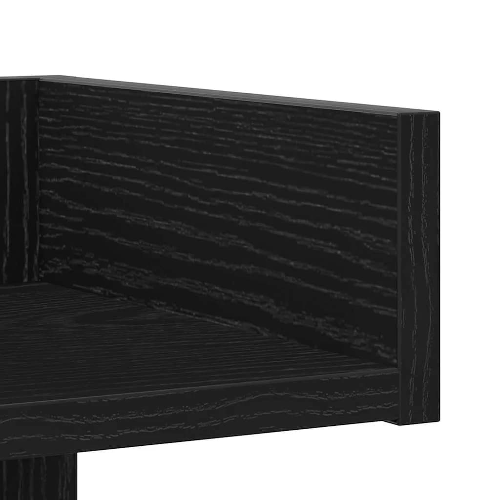 Knjižna omara 8 nivojev 48 x 25,5 x 140 cm Inženirski les - slika 8