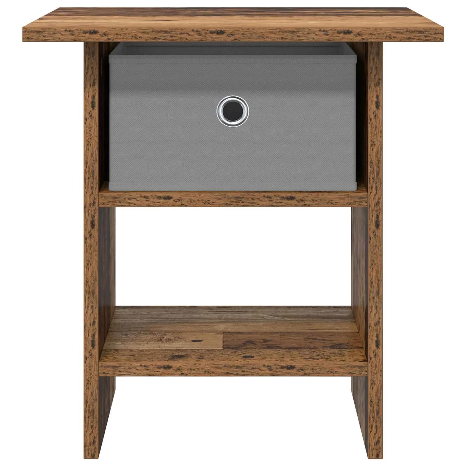 Nočna omarica 2 kos Star les 41 x 40 x 45 cm Inženirski les - slika 6