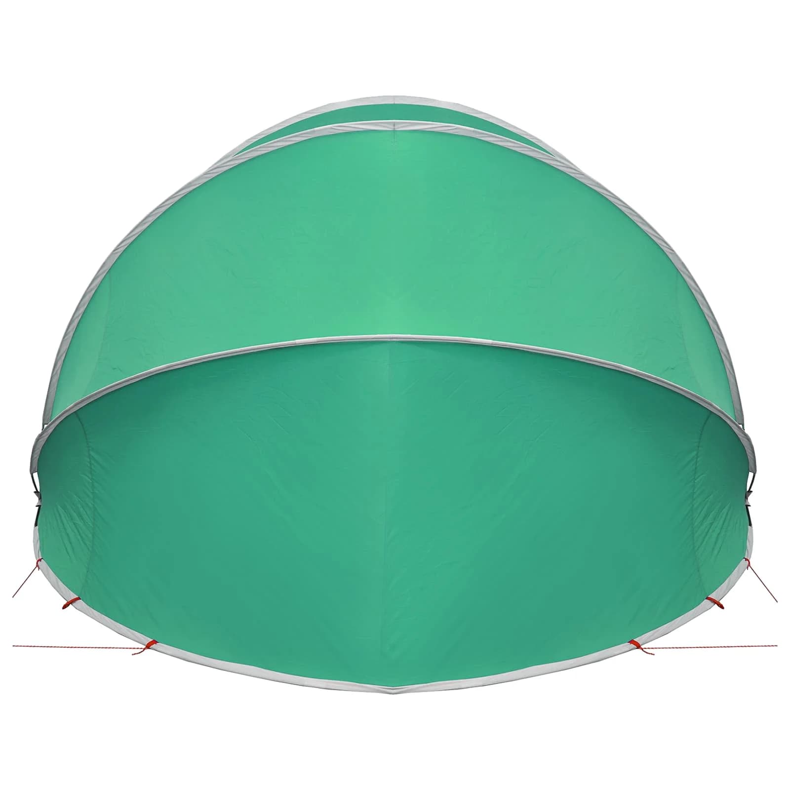 Paviljon za bazen 500 x 500 x 236 cm Morsko zelena - slika 8