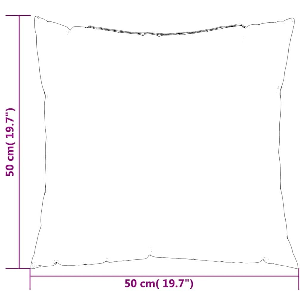 Razprševne blazine 4 kos Poliester Vzorec lista 50 x 50 cm - slika 8