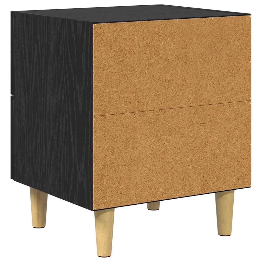 Posteljna omarica Črna Orehovina 40 x 35 x 47.5cm - slika 8