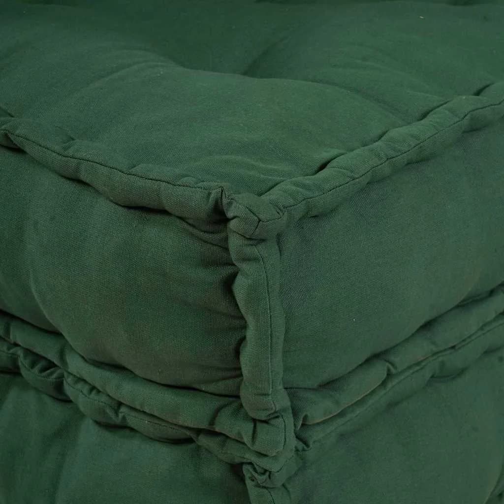 Modularna sedežna enota 2 kos Blago Zelena 140 x 70 x 36 cm - slika 6
