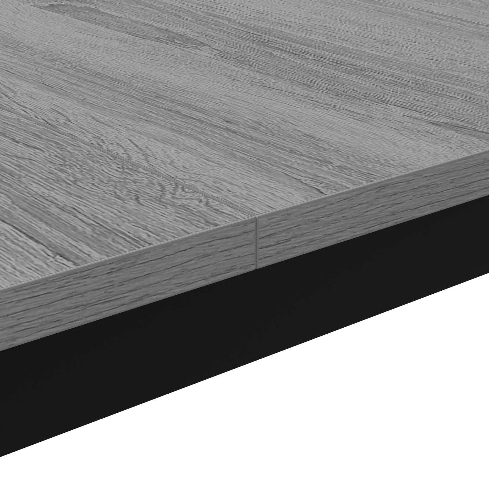 Klubska miza Siva Sonoma 60 x 60 x 36 cm Inženirski les - slika 8