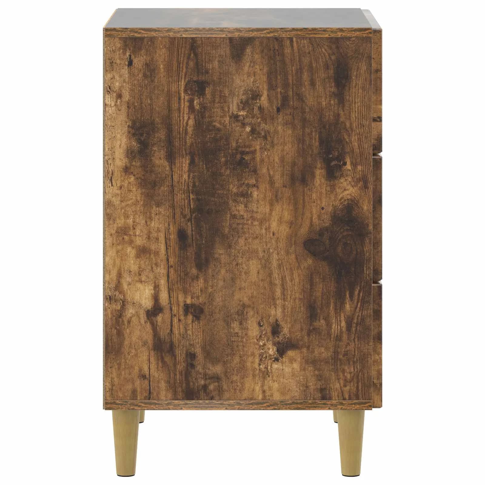 Nočna omarica Dimljen hrast 43 x 41 x 66,5 cm Inženirski les - slika 6