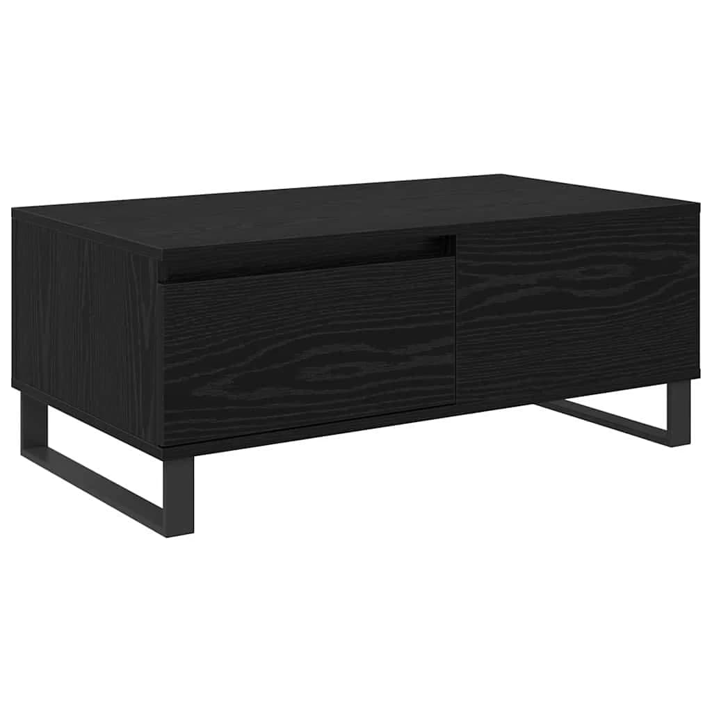 Klubska miza Črna Orehovina 90 x 50 x 36,5 cm Inženirski les - slika 2