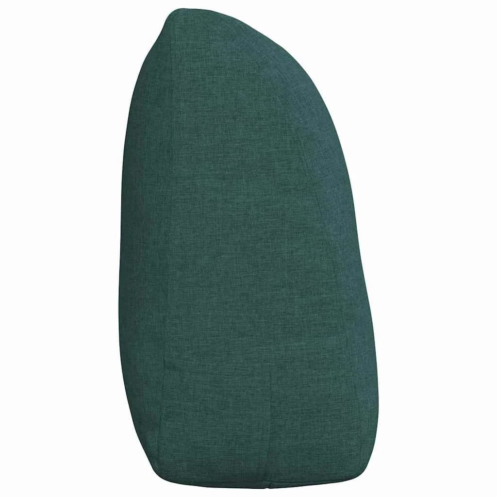 Poglavni vzglavnik Temno zelena 120 x 24 x 50 cm blago - slika 7
