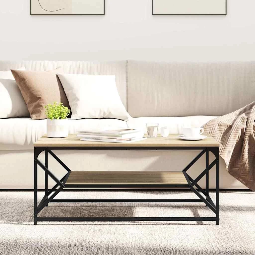 Klubska miza Sonoma hrast 90 x 50 x 40 cm - slika 4