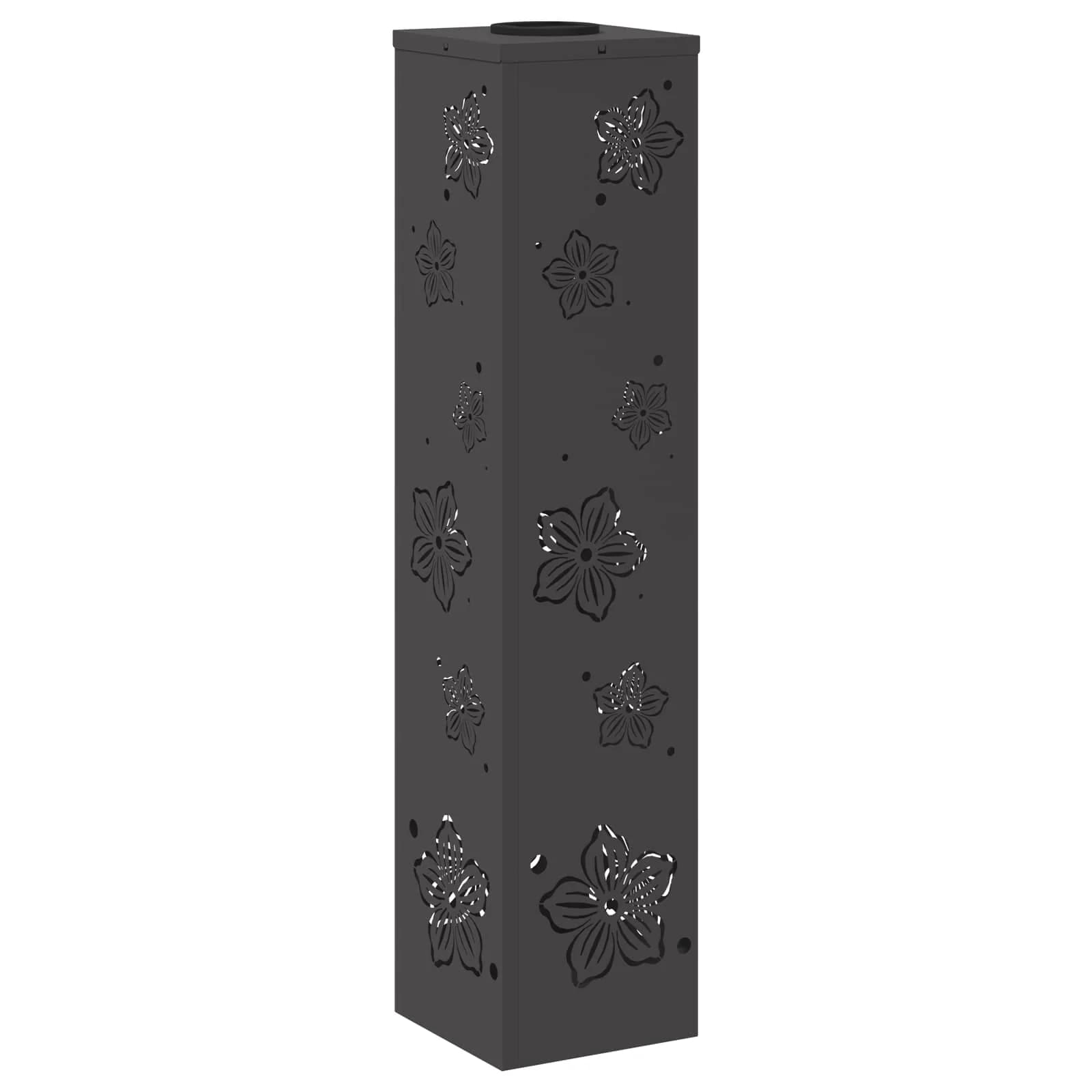 Solarno LED svetilo za pot 2 kos Toplo bela 18 x 18 x 80 cm - slika 4