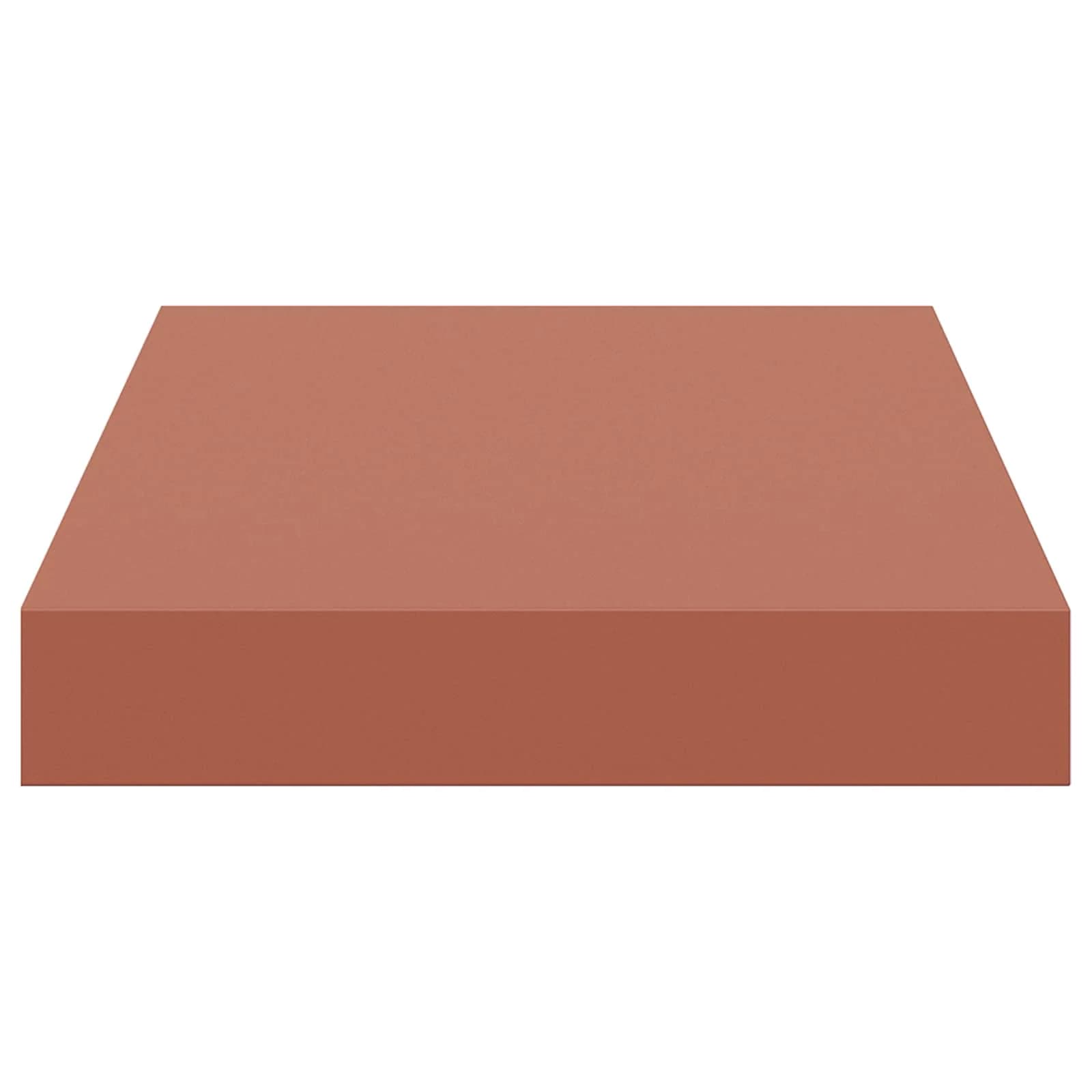Stenska polica Montaža za steno 4 kos Rdeča 40 x 23,5 x 3,8 cm - slika 8