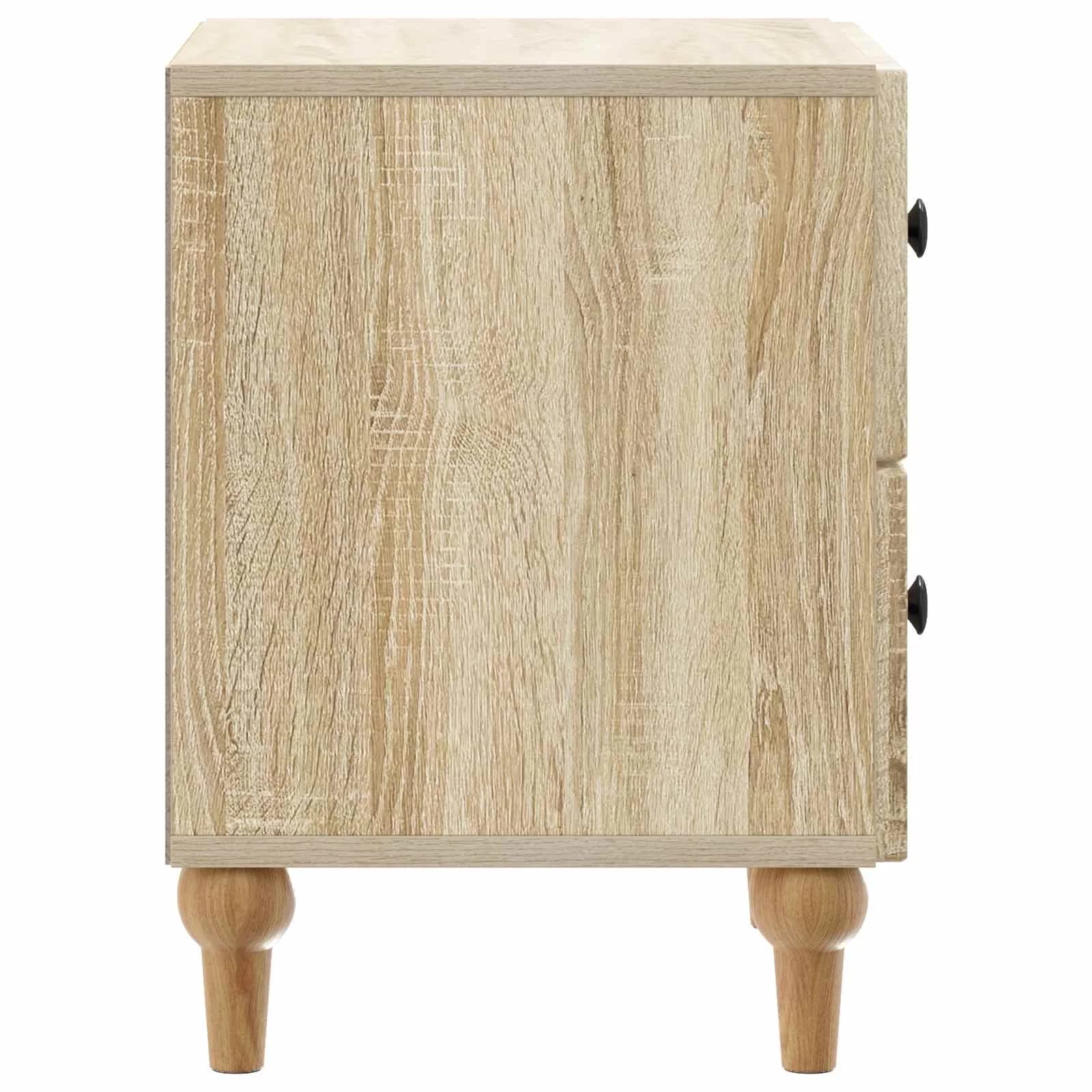 Nočna omarica 2 kos Sonoma hrast 43 x 34,5 x 48 cm - slika 8