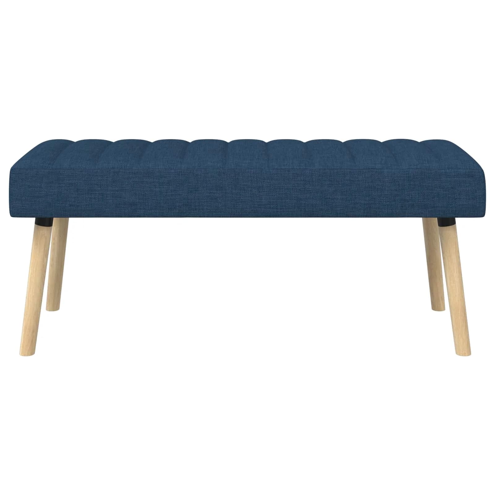 Bench z kanalnim oblazinjenjem Modra 110 x 40 x 46 cm Blago - slika 5