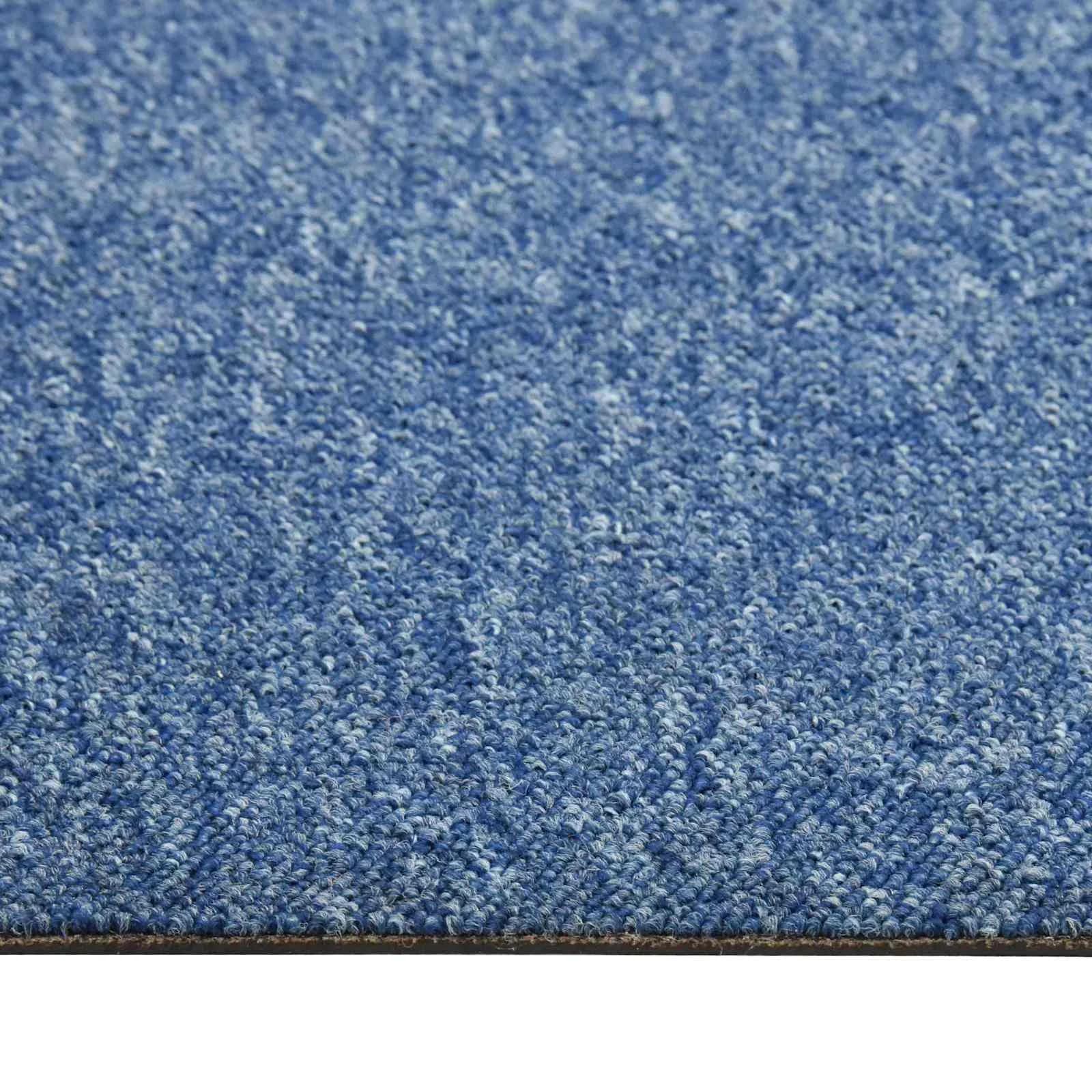 Preproga 20 kos Modra 50 x 50 cm 100% polipropilen - slika 4