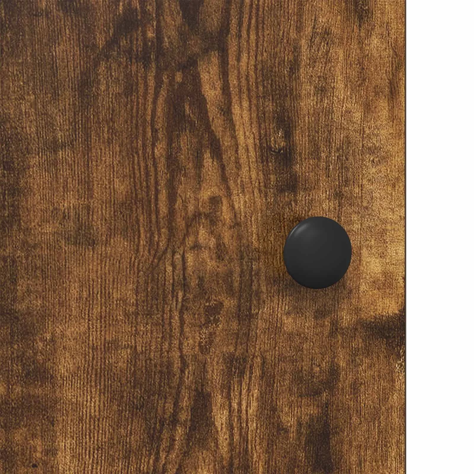 Knjižna omara 6 nivojev 76,5 x 30 x 154,5 cm Inženirski les - slika 10