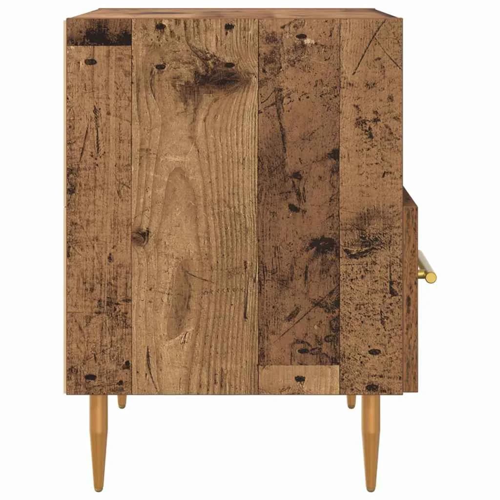 Nočna omarica 2 kos Star les 40 x 35 x 47,5 cm Inženirski les - slika 8