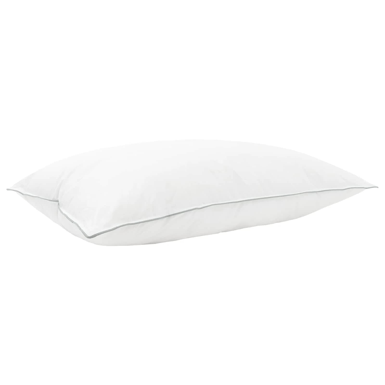Vzglavnik 2 kos 40 x 60 cm Avstralska volna Bela - slika 3