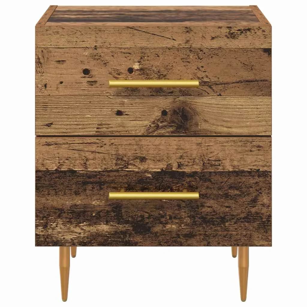 Nočna omarica 2 kos Star les 40 x 35 x 47,5 cm Inženirski les - slika 7