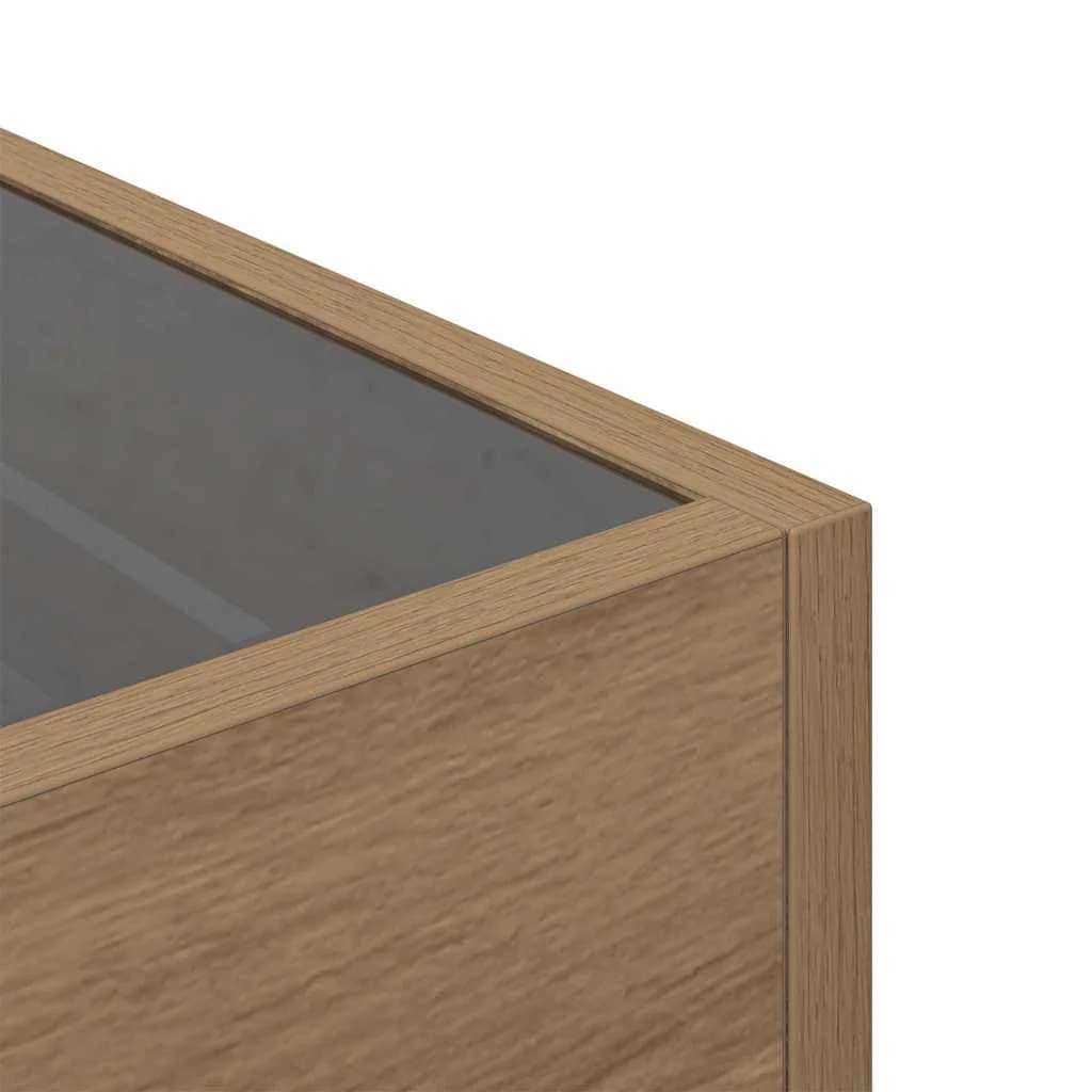 Klubska miza artisan hrast 50 x 50 x 30 cm - slika 12