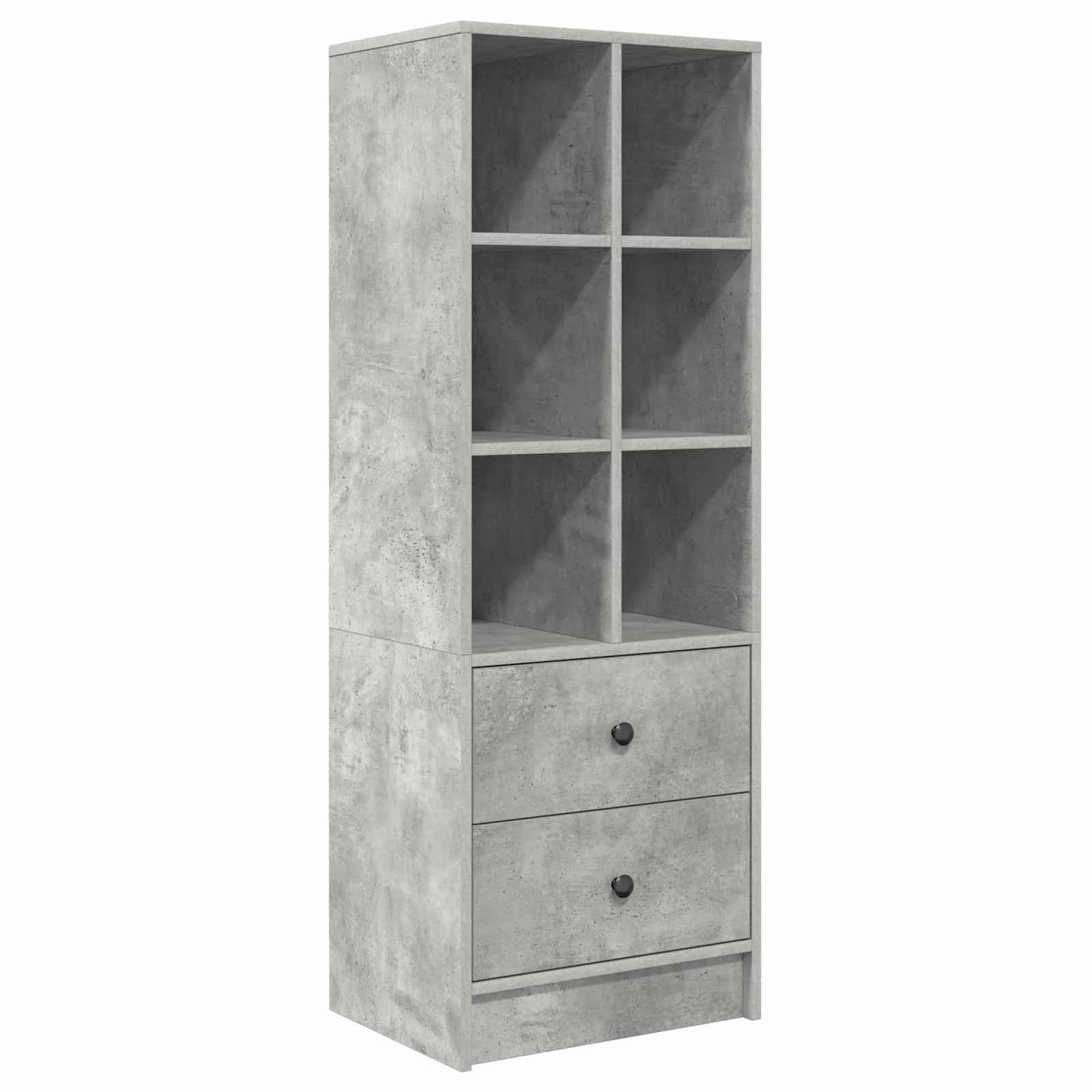 Miza Betonsko siva 145.5 x 50 x 127 cm 2 kos - slika 6