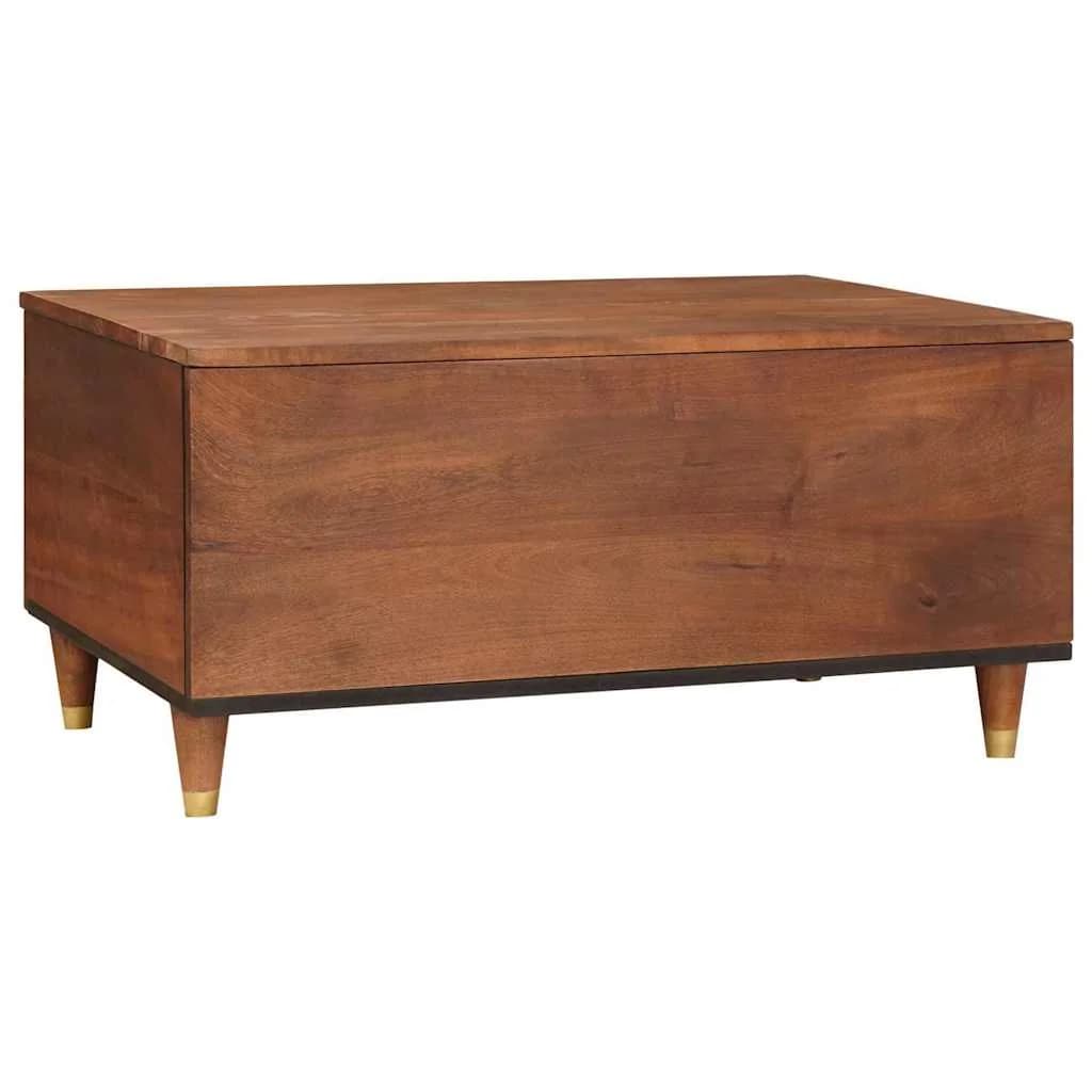 Klubska miza s predalom 80 x 54 x 40 cm Masiven les manga - slika 5
