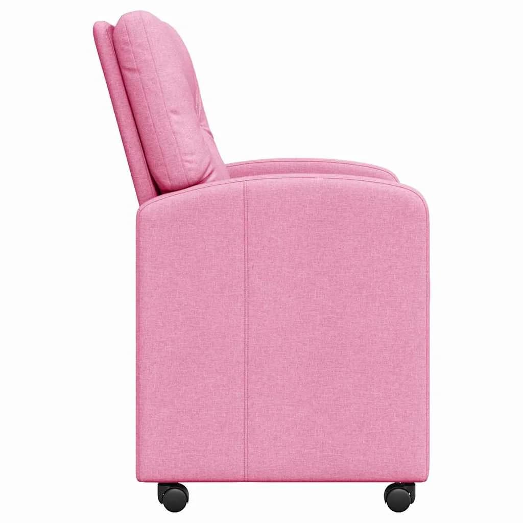 Jedilni stoli s kolesi 2 kos blago Roza 57 x 67 x 95 cm - slika 5
