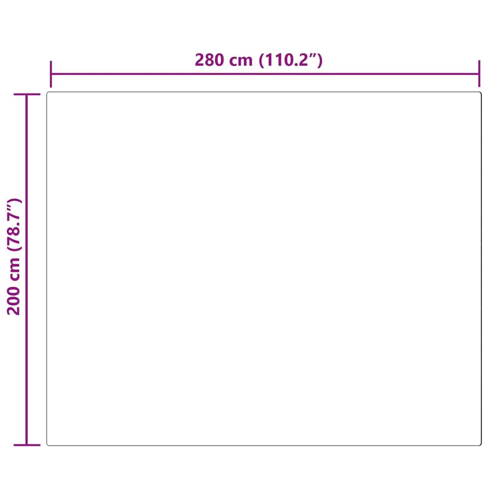 Preproga iz umetnega ovčjega krzna TAFALLA Roza 200 x 280 cm - slika 10
