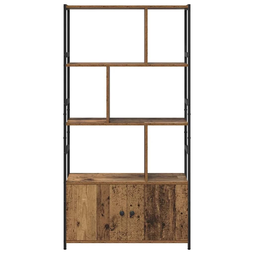Knjižna polica 80 x 30 x 155,5 cm Inženirski les Star les - slika 6