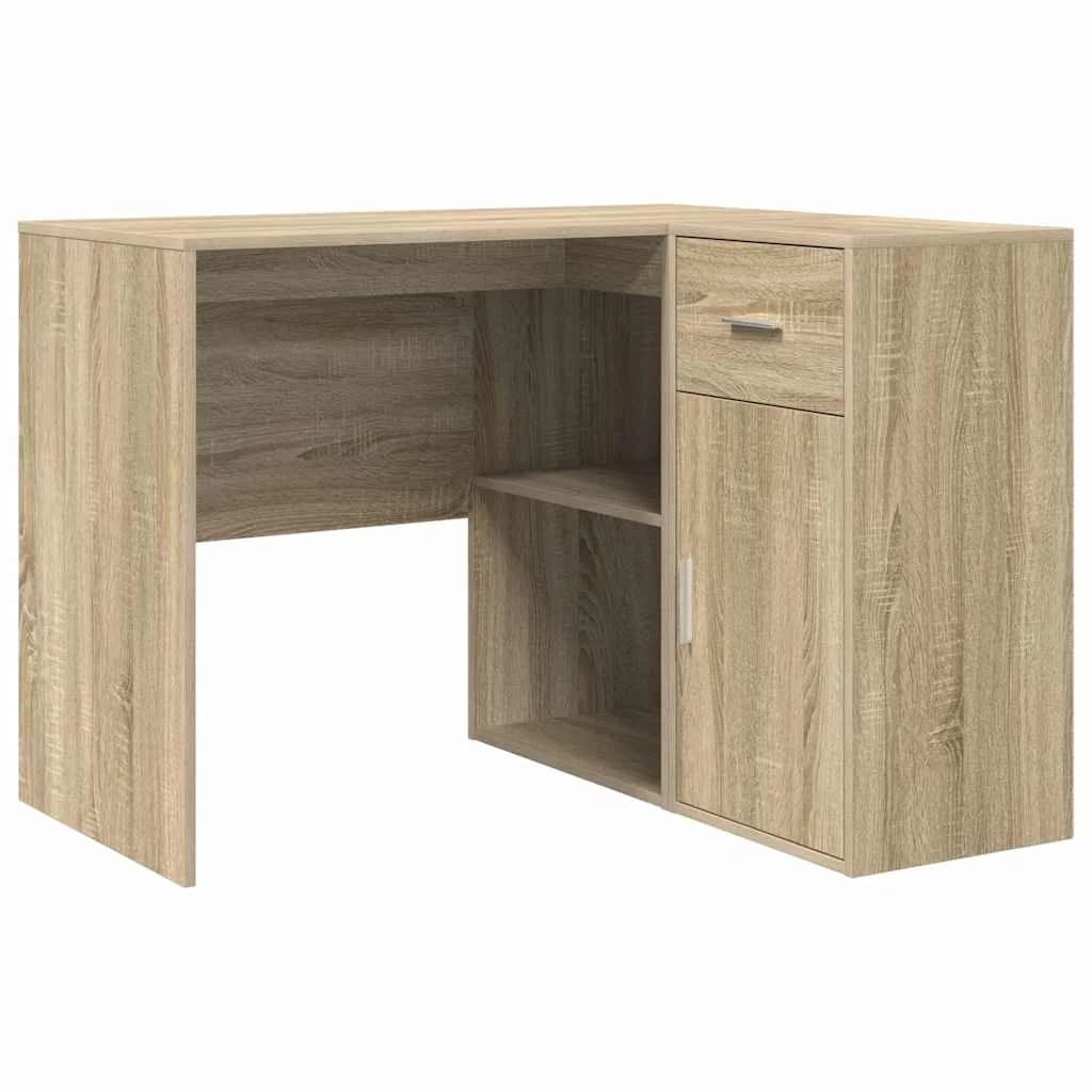 Kotniška miza s predalom Sonoma hrast 102 x 88 x 75 cm - slika 2
