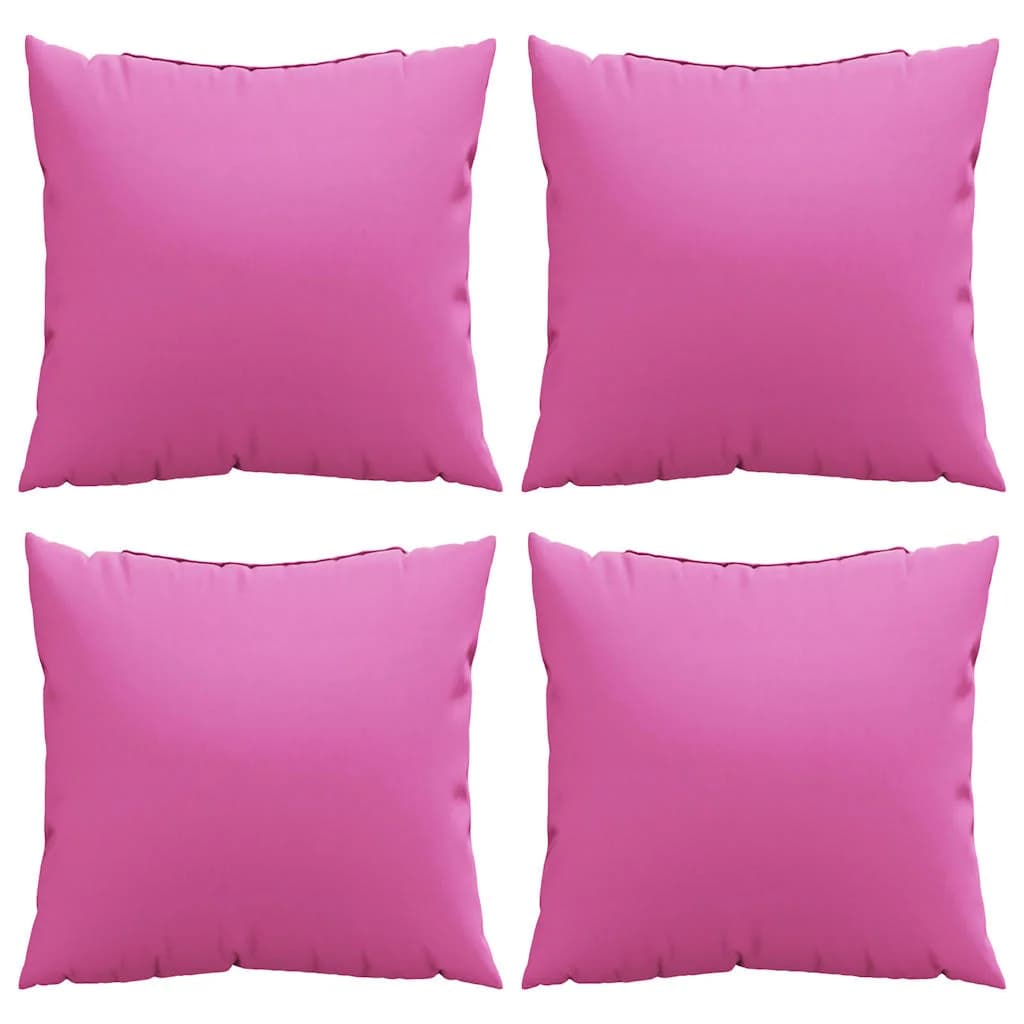 Razprševne blazine 4 kos Poliester Roza 60 x 60 cm - slika 2