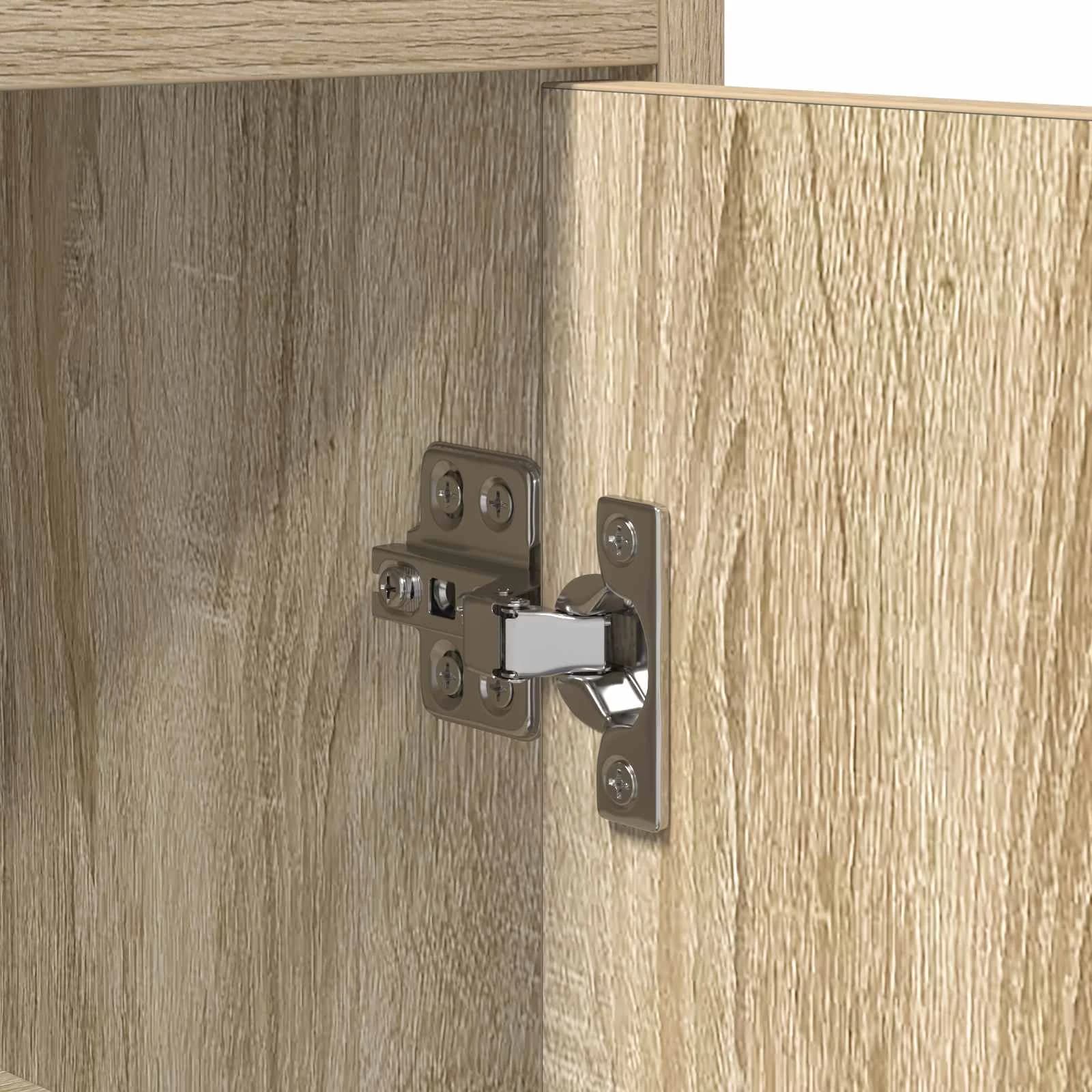 Posteljne mize 2 kos Sonoma hrast 40 x 30 x 60 cm - slika 6