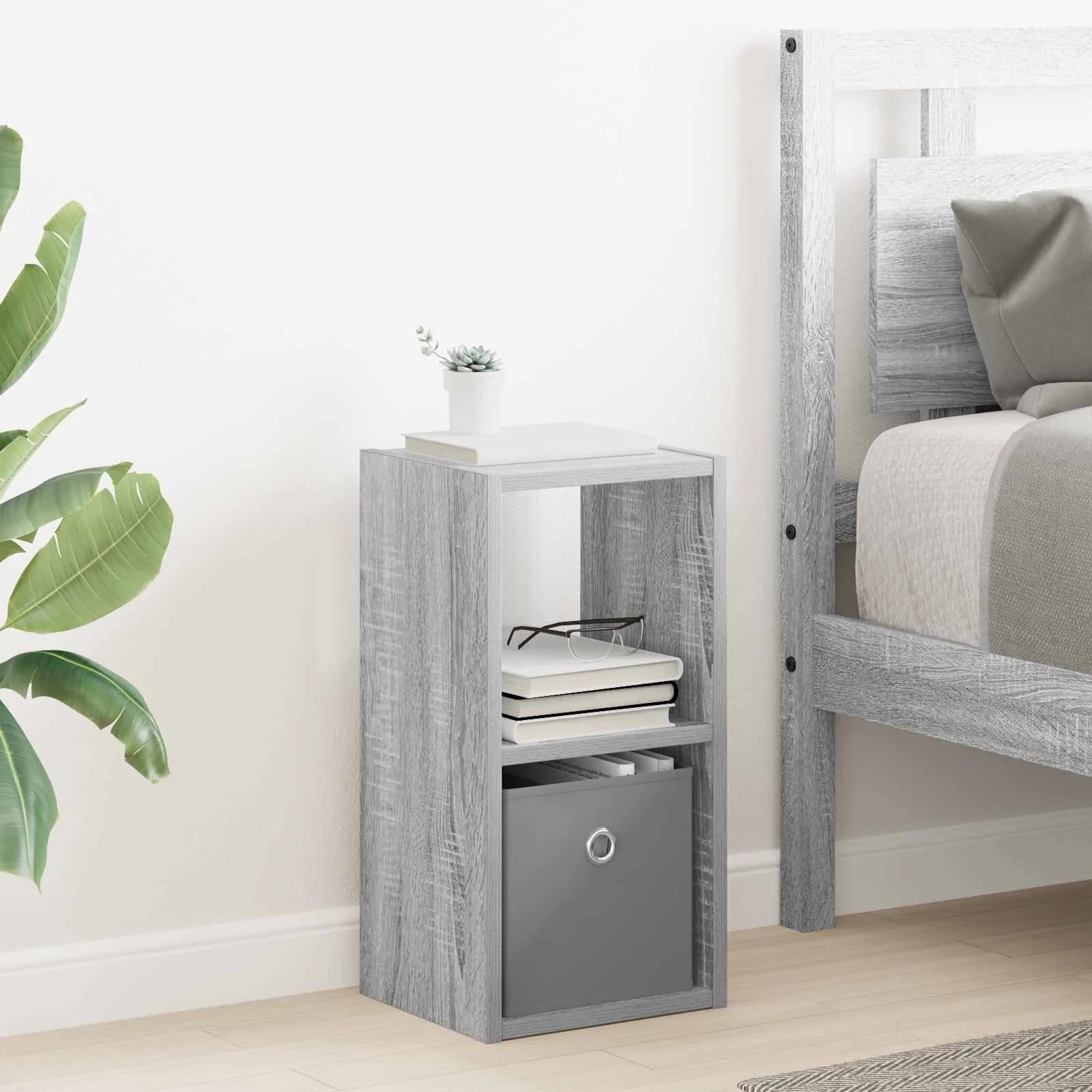 Nočna omarica 2 kos Siva Sonoma 25,5 x 22 x 49,5 cm - slika 4