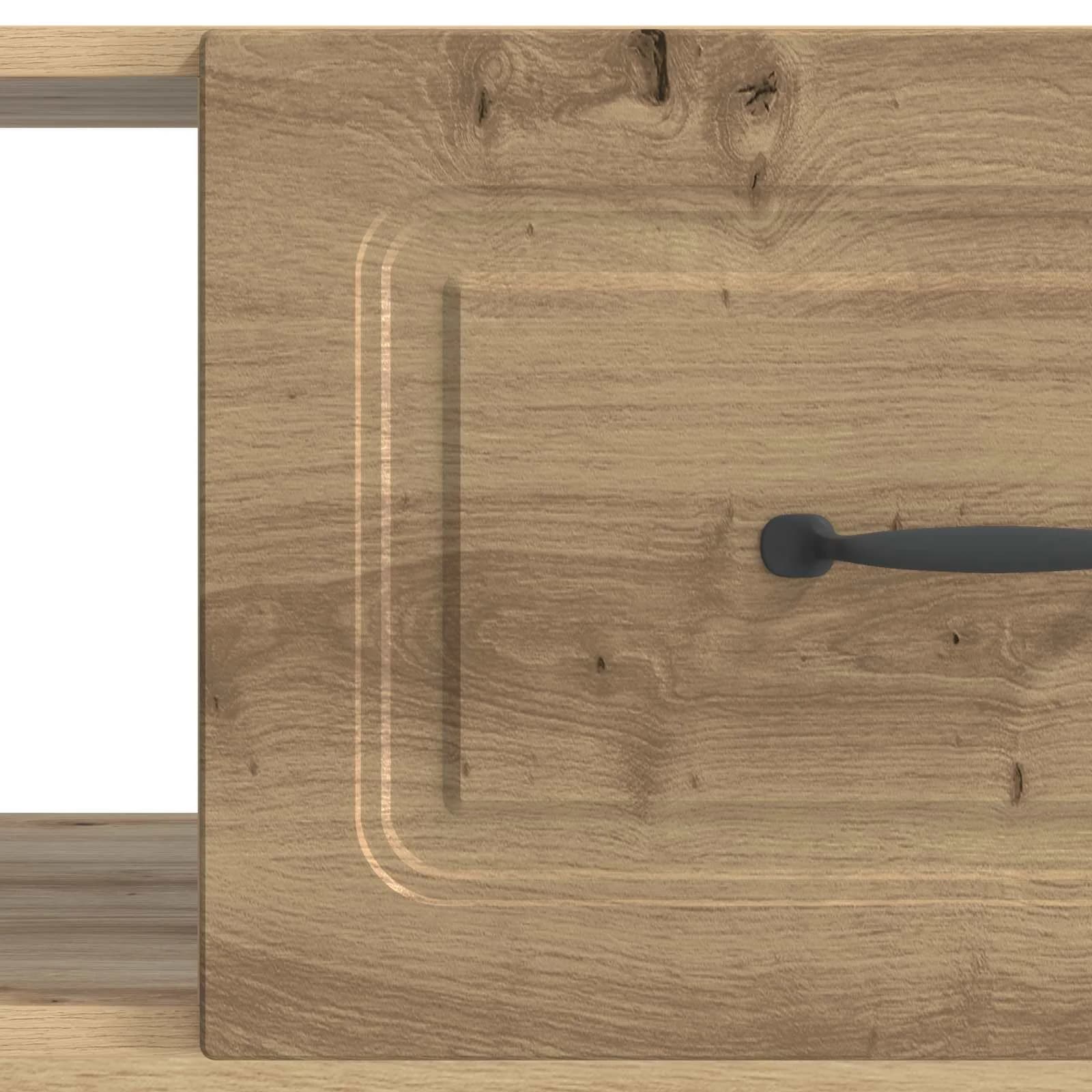 Klubska miza Artisan hrast 90 x 50 x 37 cm Inženirski les - slika 9