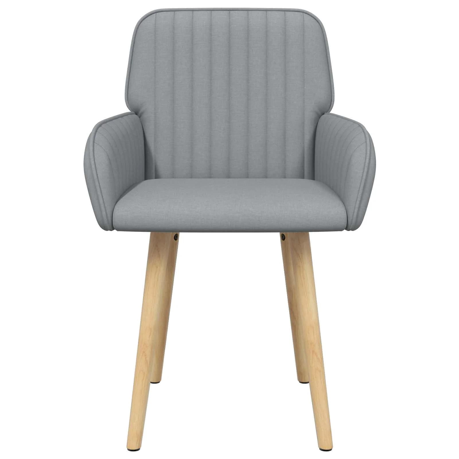 Jedilni stoli 2 kos Blago Svetlo siva 56,5 x 50 x 87,5 cm - slika 3