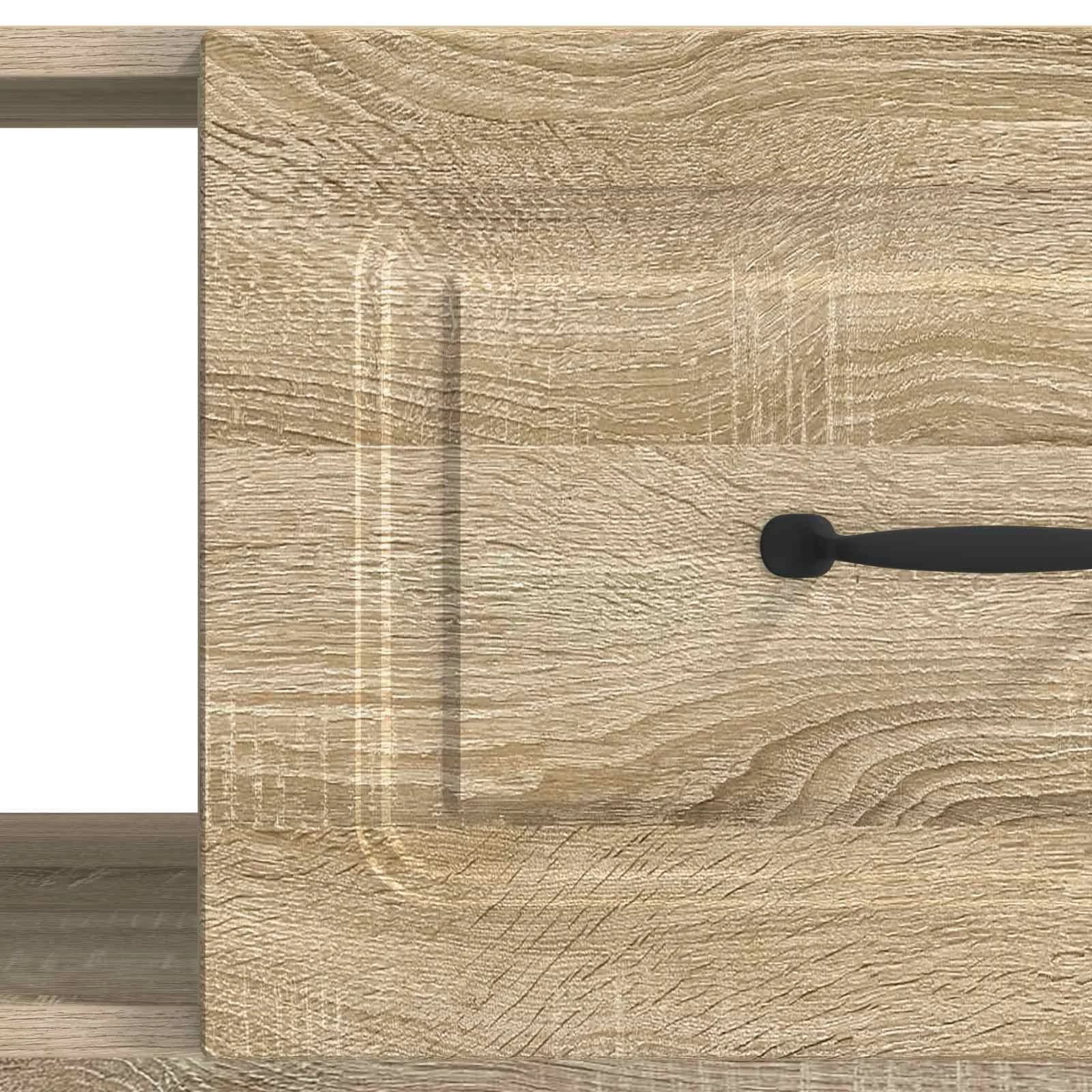 Klubska miza Sonoma hrast 90 x 50 x 37 cm Inženirski les - slika 9