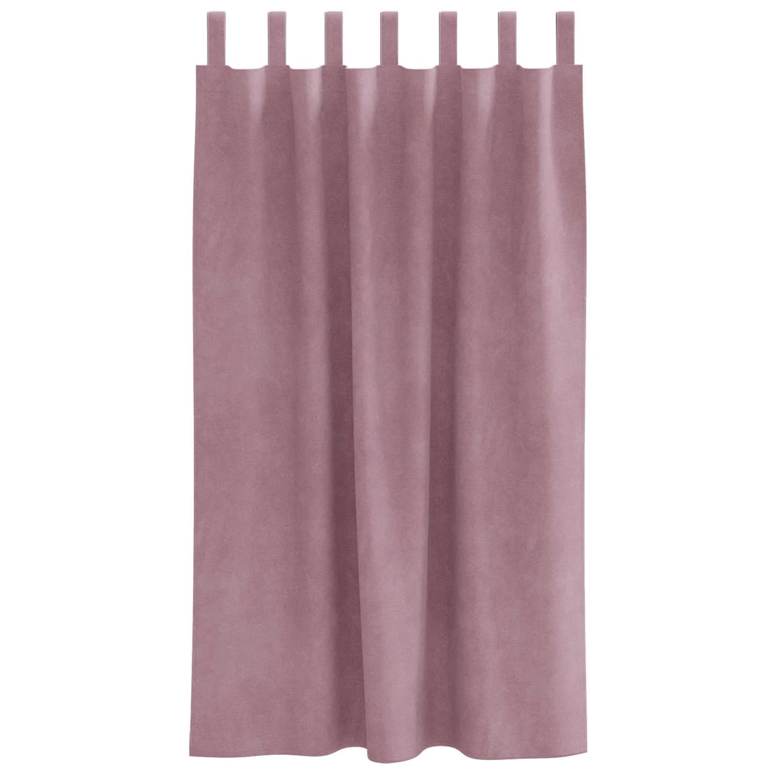 Zatemnitvene zavese 2 kos Temno roza 140 x 175 cm Žamet - slika 4
